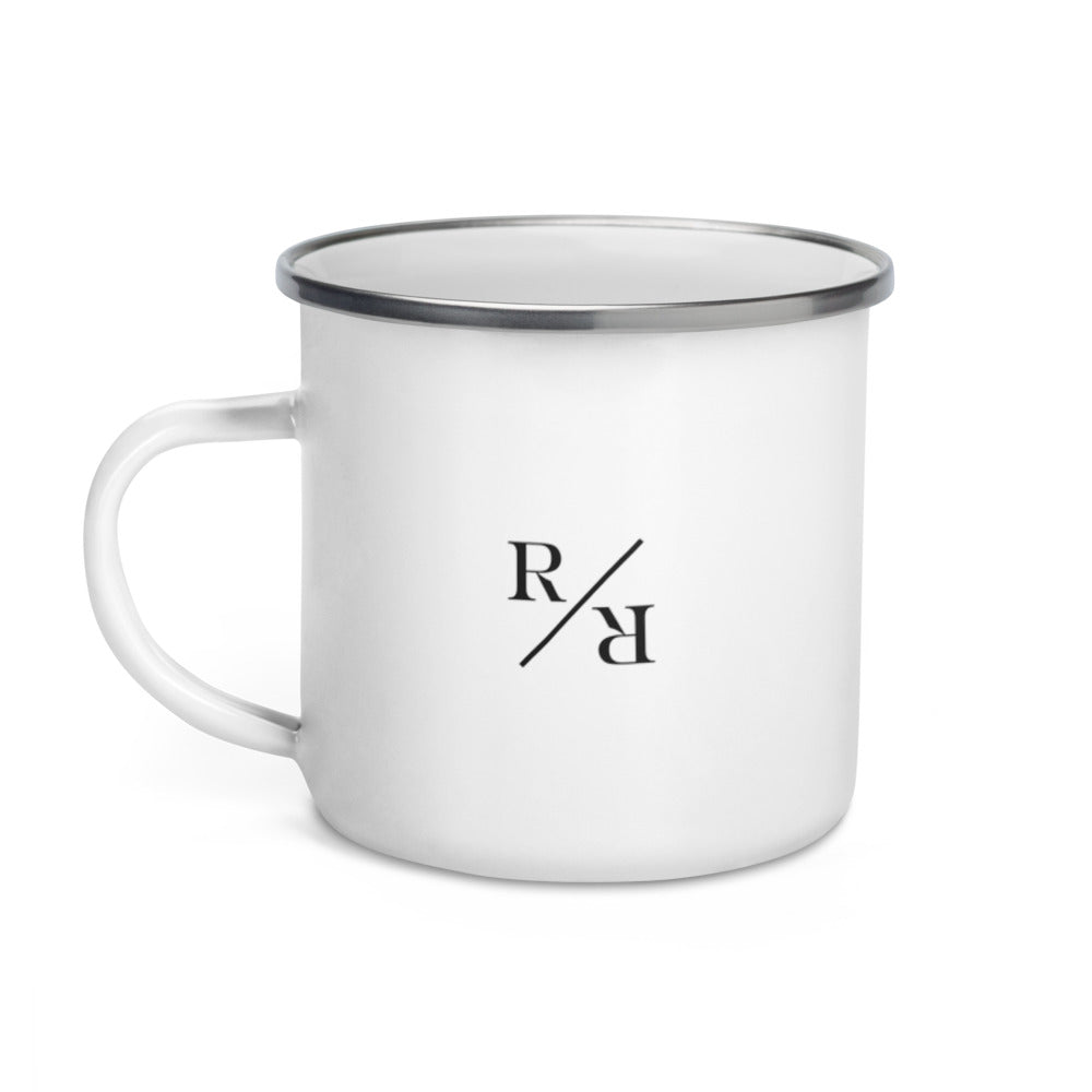 Raccoon Rounds Enamel Mug