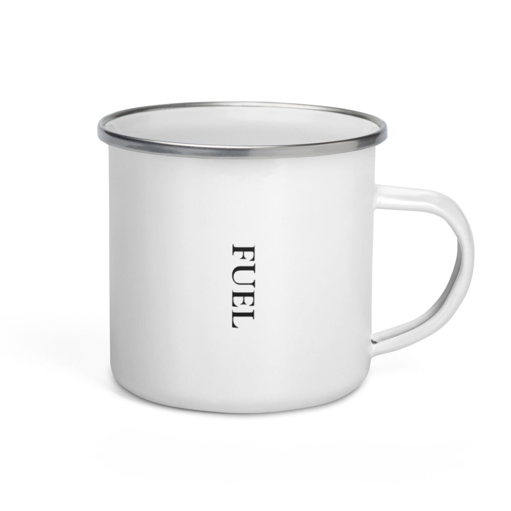 Raccoon Rounds Enamel Mug