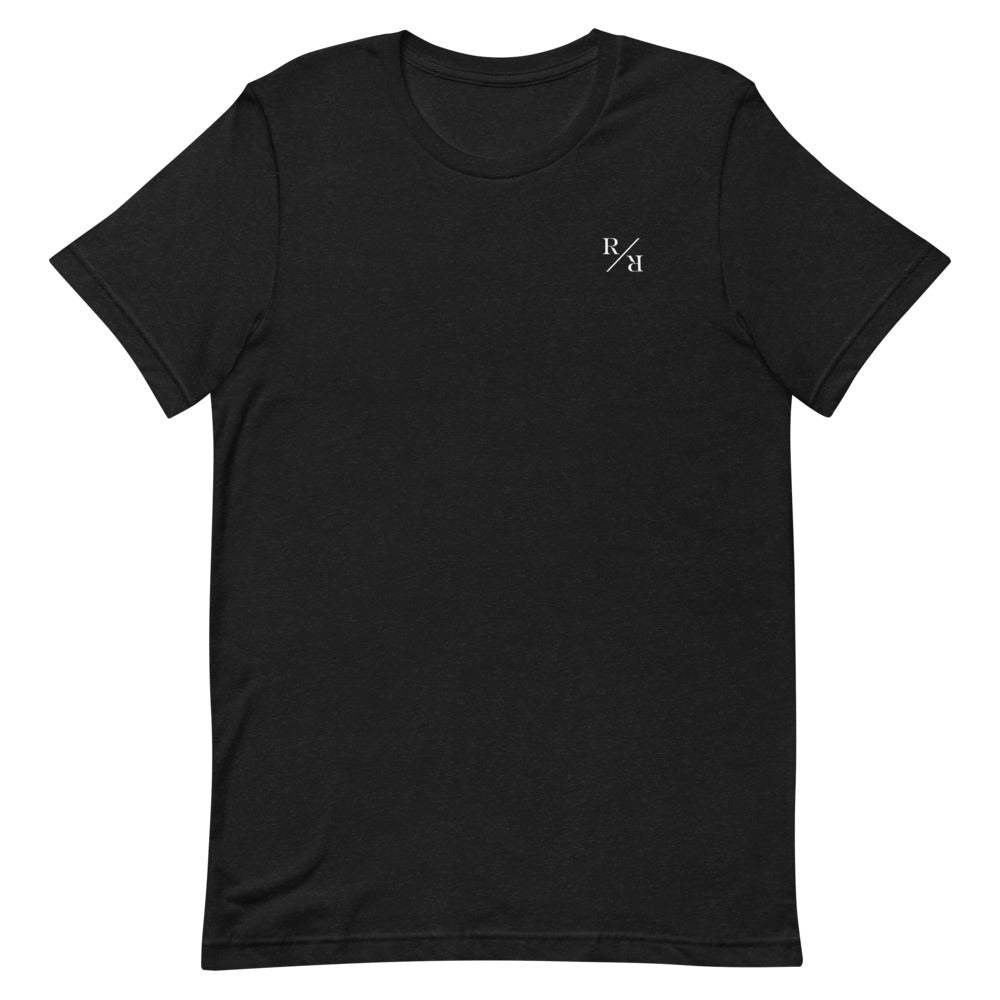 R/R Black Unisex T-Shirt